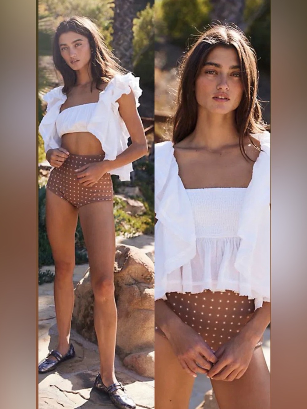 Free People Make Waves Reversible Top